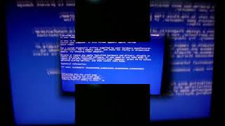 YTPMV Windows Vista Blue Screen Error Scan V2 [upl. by Sudbury]