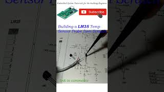 LM35 Analog Temperature Sensor Probe Making Tutorial [upl. by Airelav726]