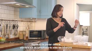 Stérilisateur microondes Tommee Tippee Berceau magique [upl. by Scopp205]