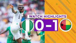 NIGERIA VS GUINEABISSAU01AFCON QUALIFIERSGOALSampHIGHLIGHTS [upl. by Humfrey755]