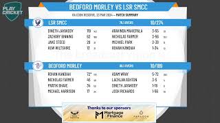 WASTCA  2nd Grade  GRAND FINAL  Bedford Morley v LSR SMCC  Day 2 [upl. by Diver]