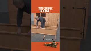 How to Build Tiered Shed Shelving  Staging Shelves [upl. by Taddeusz839]