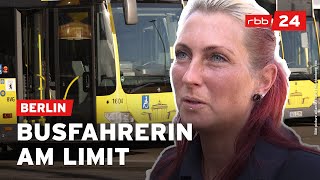 Busfahrerin in Berlin Harte Arbeit wenig Anerkennung [upl. by Leihcey896]