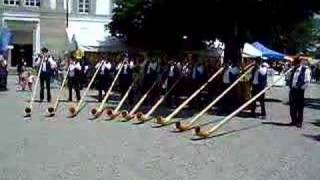 Swiss Alphorn Players [upl. by Klenk720]