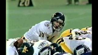 1984 Bluebonnet Bowl  WVU First TD [upl. by Nasus]