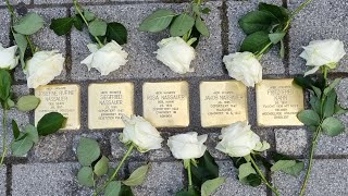 Lebendige Erinnerungskultur in Taunusstein – Verlegung der ersten Stolpersteine am 220622 [upl. by Pietro]