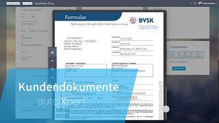 Unterschreibbare Kundendokumente  autoiXpert KFZ Gutachten Software [upl. by Assert]