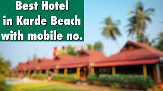 Karde Beach best hotels  10 meters from the sea shore  Dapoli Hotel  Home Stay [upl. by Ycniuqal340]