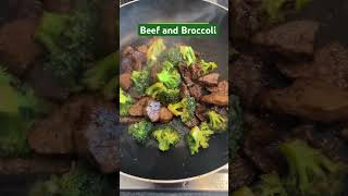 Beef and broccoli cooking [upl. by Namyaw52]