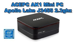 ACEPC AK1 Mini PC Quick Look And PC Games Test Intel J3455 CPU [upl. by Liberati]