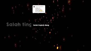 Lirik Lagu Dj Salting dipakeya lyrics overlay fypシ viral Makanthon salting djold djold [upl. by Jadda]