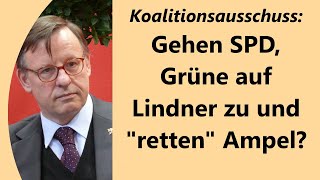 Rein Machtpolitisch nutzt es allen drei AmpelParteien auf FDP einzugehen [upl. by Zizaludba]