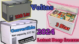 Voltas 320 ltr new 2024 Deep freezer Review Best Deep freezer In India 2024 Review [upl. by Nowujalo791]