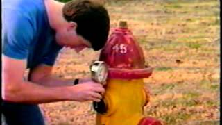 CONDUCTING AND REPORTING HYDRANT FLOW TESTS BY DR TOM WALSKI 1987 [upl. by Cruce865]