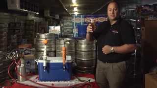 HOW TO TAP A KEG TWO WAYS  Table amp Vine [upl. by Yacov]