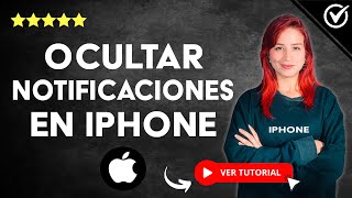 Cómo OCULTAR las NOTIFICACIONES en mi IPHONE Cuando está Bloqueado  🔕 Pon Notificaciones Privadas 🔕 [upl. by Ahsieken]