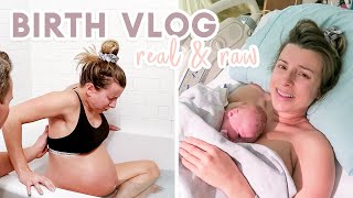 OUR NATURAL BIRTH VLOG  Raw amp Real  Labour amp Delivery of Our First Baby [upl. by Windsor]