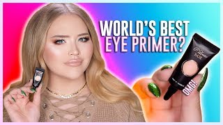 OMG WORLDS BEST EYESHADOW PRIMER  NikkieTutorials [upl. by Riamo]