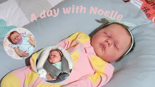 Reborn Baby Noelles Day In The Life with outing  Sophias Reborns [upl. by Cornela149]