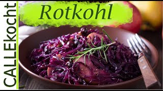 Duftender Rotkohl einfach schneiden und kochen  Omas bestes Rezept [upl. by Krefetz458]