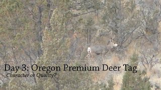 Day 3 Oregon Premium Mule Deer Hunt [upl. by Benton]