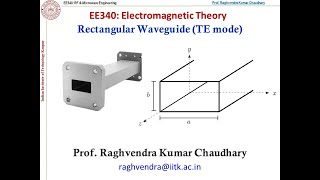 Lecture 27 Rectangular Waveguide TE mode [upl. by Draw919]