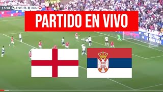 SERBIA VS INGLATERRA en VIVO  EUROCOPA 2024 [upl. by Natal]