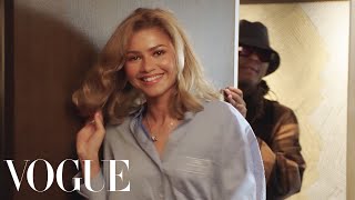 Zendaya Gets Ready for the Challengers Premiere  Vogue [upl. by Atinauj]