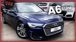 New Audi A6 2021 S Line in Firmament Blue [upl. by Nnaeitak]