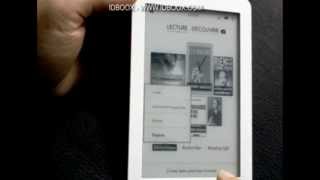 Kobo Glo by Fnac test Reader  IDBOOX [upl. by Yemar]