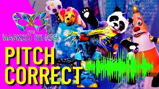 Masked Singer UK Pitch Correct Audio  Series 3 [upl. by Chrissie]