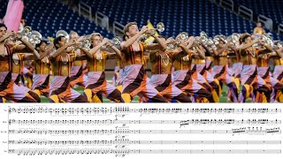 Bluecoats 2022  Roffs and Revelations  2nd Movement Full Brass [upl. by Itirp]