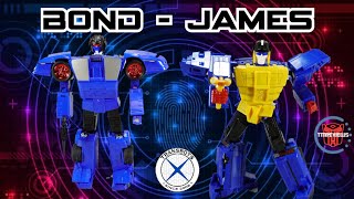 XTransbots MX26A Bond James AKA Punch Counterpunch [upl. by Enileuqkcaj451]