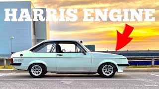 This mk2 ESCORT RS2000 loves going SIDEWAYS [upl. by Ahsinrev]