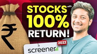 How I find Good Stocks  Step by Step guide to find Multibaggers 2022  Shashank Udupa [upl. by Carita]