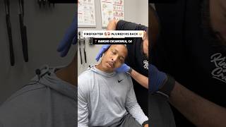 HUGE CRACKS Firefighter injured his back and needed these chiropractic adjustments Part 1 [upl. by Votaw]