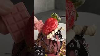 fried ice cream👌 بستنی سرخ شده 👌 food cooking icecream recipe آشپزی بستنی [upl. by Rauch509]