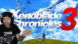 Xenoblade Chronicles 3 Trailer LIVE REACTION  Nintendo Direct  LOST MY MIND [upl. by Burrus]