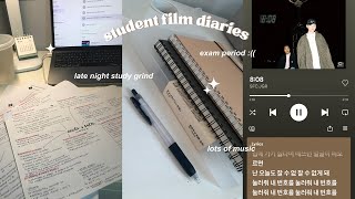 student film diaries 🎥  exam period studying music more studying [upl. by Carlstrom]