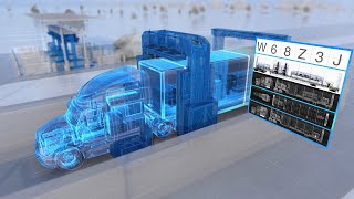 Rapiscan  ASampE Cargo amp Vehicle Inspection 3D Animated Video [upl. by Rebmak]