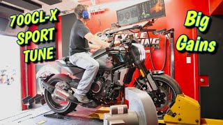 CFMOTO 700CLX Sport Dyno Run amp MSC Tune Blew Our Expectations [upl. by Humbert]