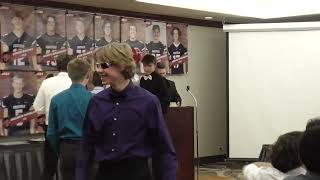 2022 Chatfield Football Banquet 13  Academic AllState 1st Team [upl. by Miksen]