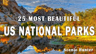 25 Best USA National Parks In USA  Amazing National Parks USA [upl. by Leacim]