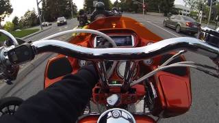 Harley bagger wheelies [upl. by Elly301]