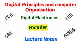 Encoder  Priority Encoder Explanation in Tamil [upl. by Marcellina]