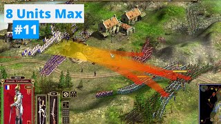 8 Units Max  Cossacks 2 Battle for Europe  France Very Hard  Part 11 [upl. by Aivatahs613]