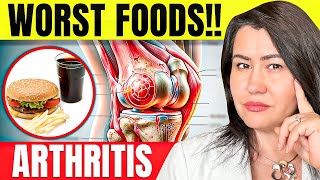 5 WORSE FOODS FOR ARTHRITIS  BONUS How to replace them [upl. by Lectra]