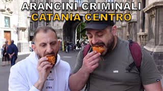 Arancini criminali CATANIA CENTRO [upl. by Heron]