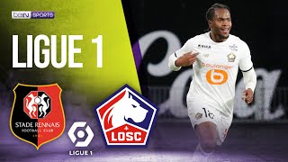 Rennes vs Lille  LIGUE 1 HIGHLIGHTS  12012021  beIN SPORTS USA [upl. by Haven]