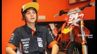 Enzo Lopes de 13 anos é a revelação do motocross no Brasil e no mundo [upl. by Barrett]